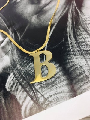 Łańcuszek "B" Gold