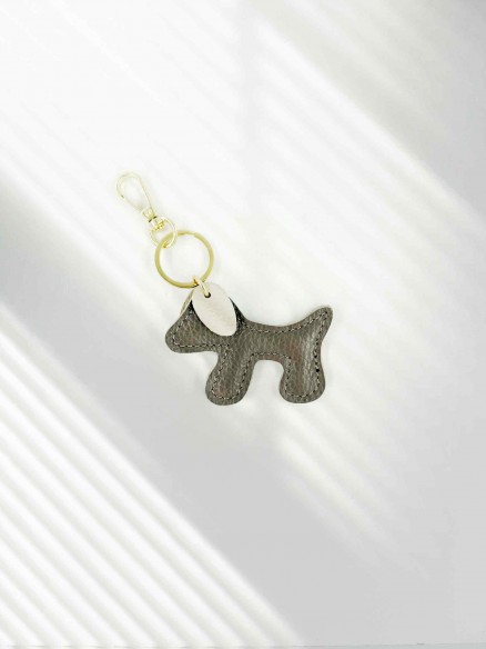 Brelok Skóra Naturalna Piesek