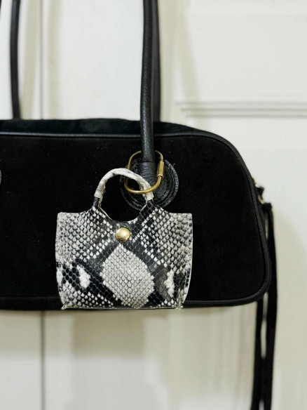 Brelok Skóra Naturalna Torebka