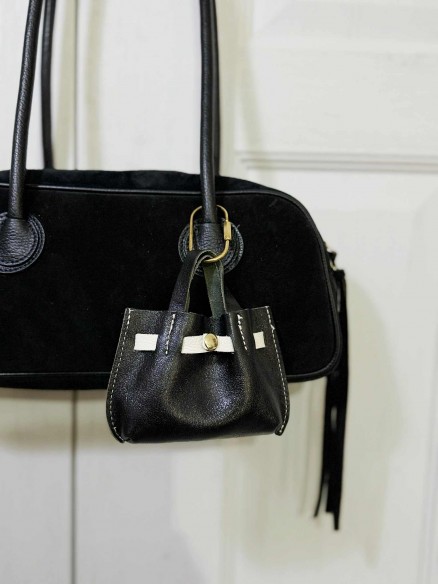 Brelok Skóra Naturalna Torebka