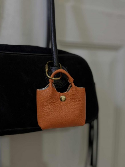 Brelok Skóra Naturalna Torebka